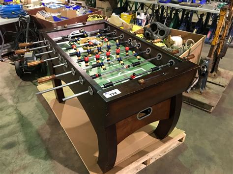 sportcraft wooden foosball table